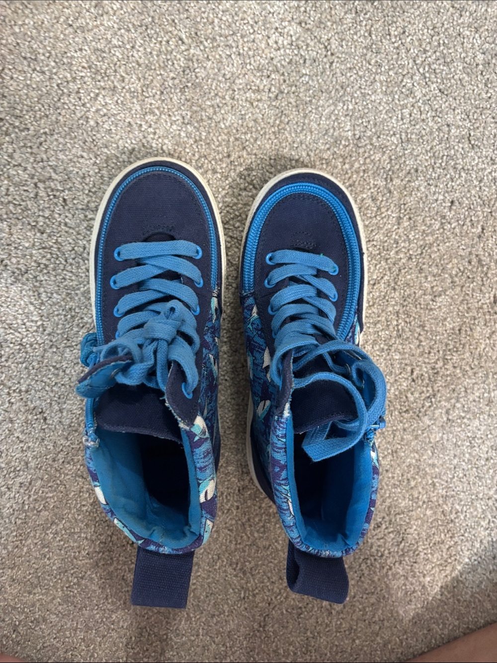 Kids 12M Billy’s Blue High-Top Sneakers